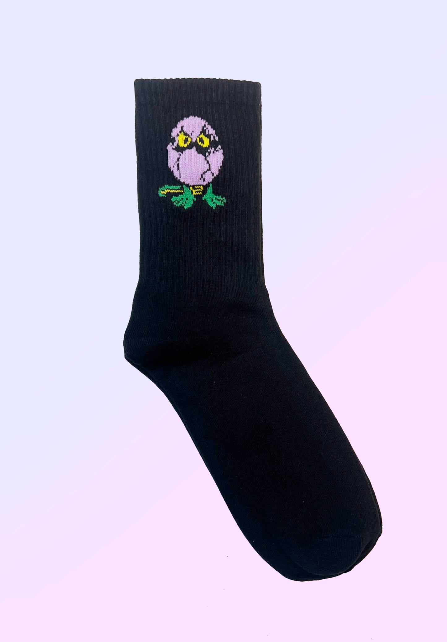 REPTILIAN ‘HATCHLING’ SOCKS (BACK IN BLACK)