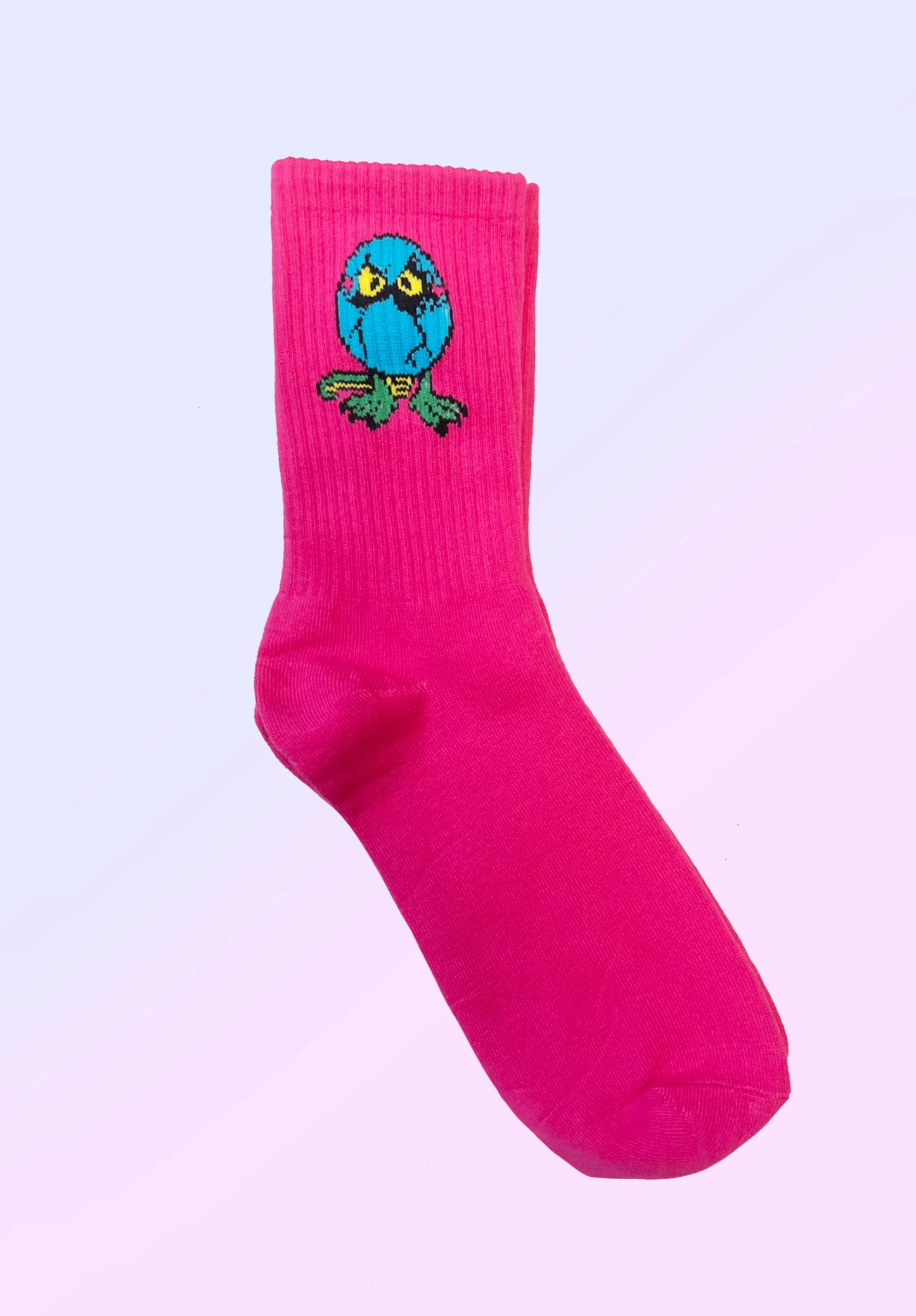 REPTILIAN ‘HATCHLING’ SOCKS (PAUSE PINK)