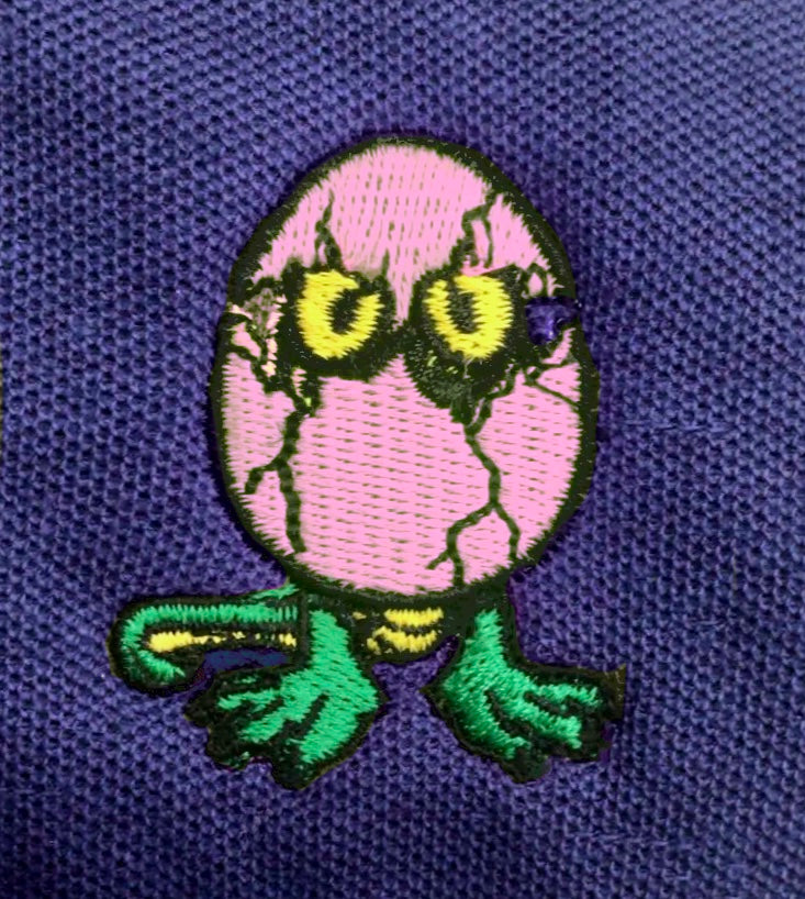 LONG SLEEVE 3-BUTTON POLO SHIRT (NAVY)